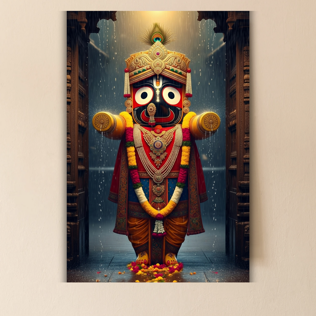 Divine Jagannath Ji Wall Art
