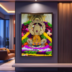 Khatu Shyam Ji Wall Art with Frame