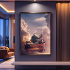 Dekozi Originals Exclusive Premium Wall Art | Art is Well By Shaunak