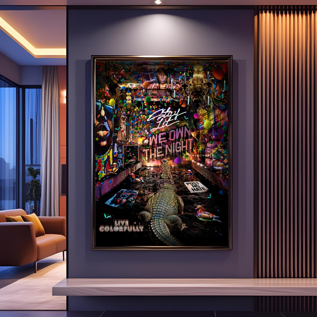 Dekozi Originals Exclusive Premium Wall Art | Art is Well By Shaunak