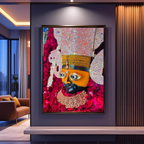 Divine KHATU SHYAM JI Wall Art – Symbol of Faith, Protection & Eternal Blessings