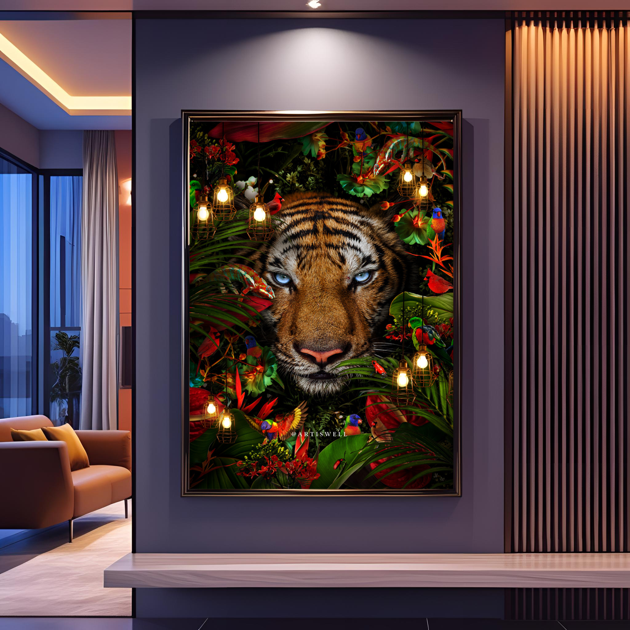 Dekozi Originals Exclusive Premium Wall Art | Art is Well By Shaunak