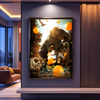 Dekozi Originals Exclusive Premium Wall Art | Art is Well By Shaunak