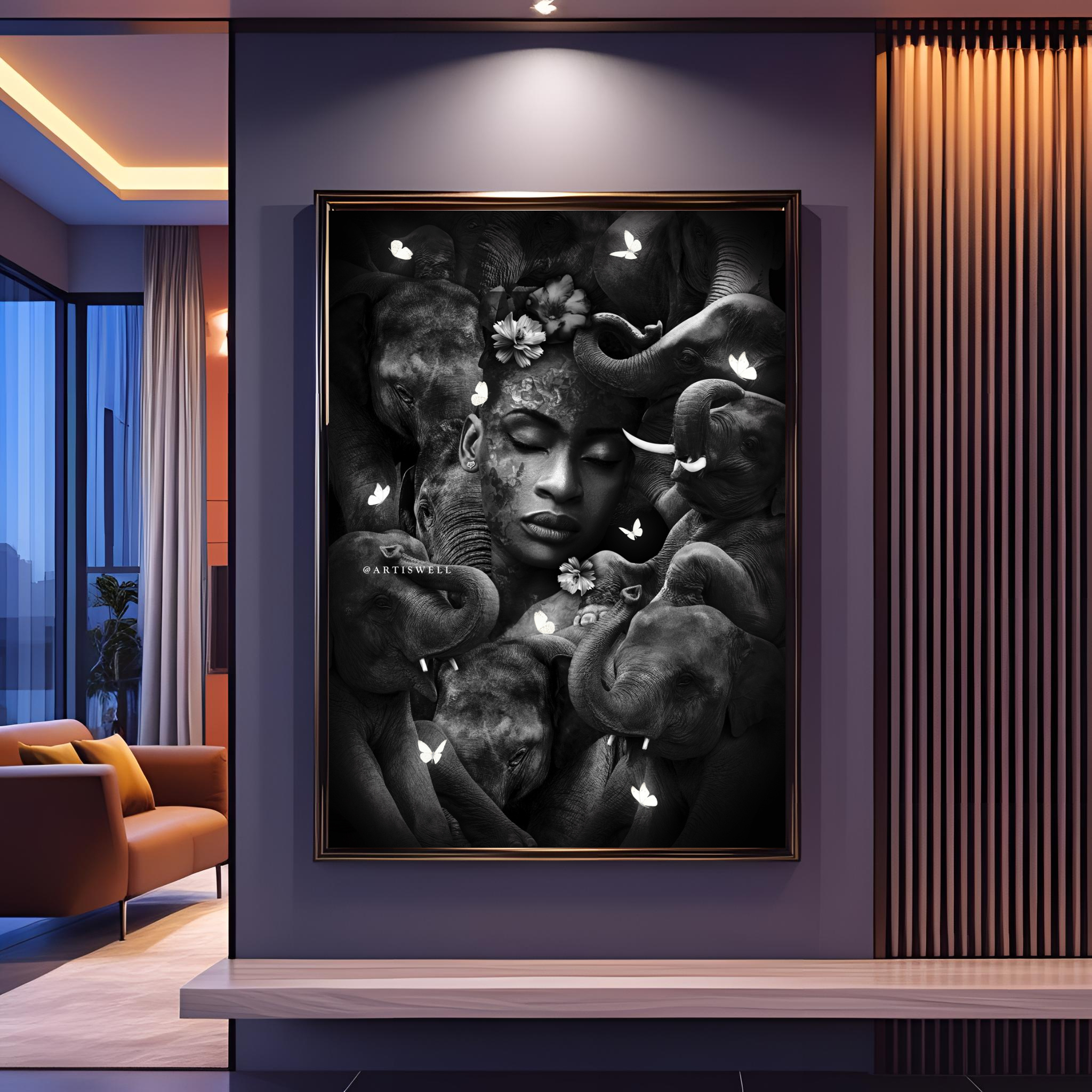 Dekozi Originals Exclusive Premium Wall Art | Art is Well By Shaunak