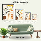 Pop Art Portrait Photo Frame Wall Art with Frame