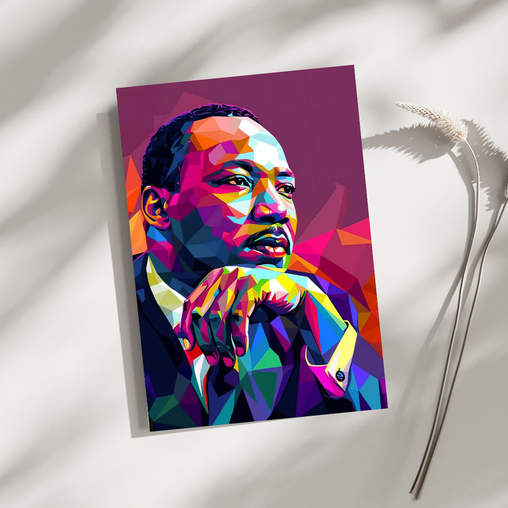 Pop Art Portrait Photo Frame Wall Art with Frame