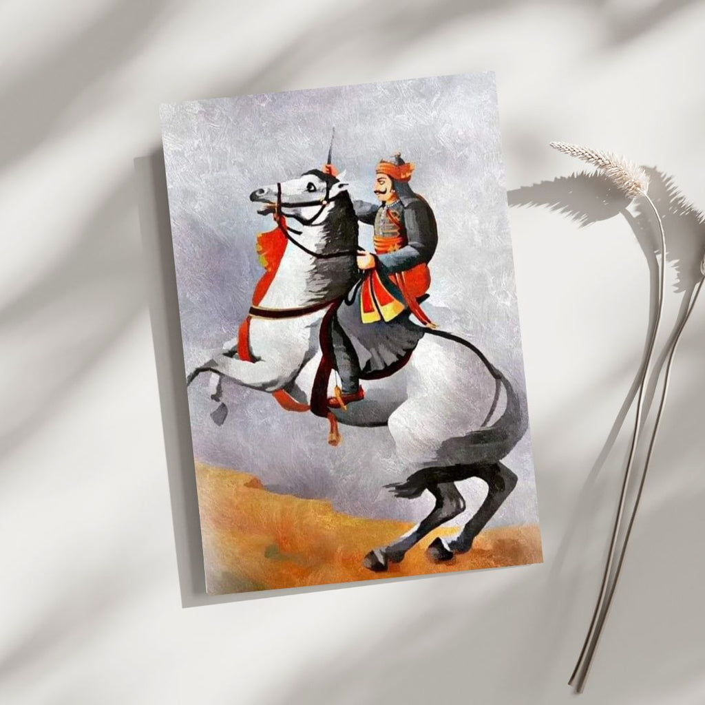 Dekozi Maharana Pratap Wall Art – Symbol of Courage, Pride & Royal Legacy