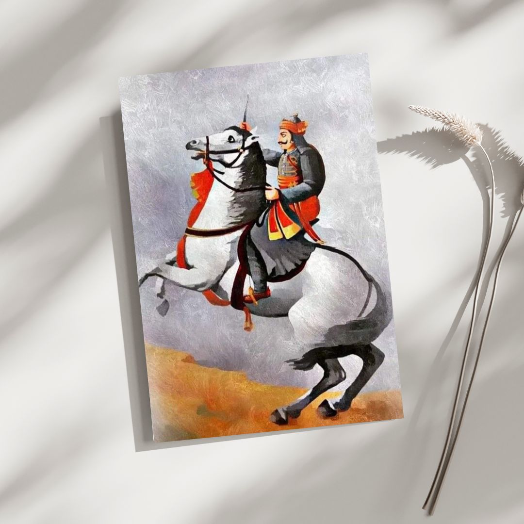 Dekozi Maharana Pratap Wall Art – Symbol of Courage, Pride & Royal Legacy
