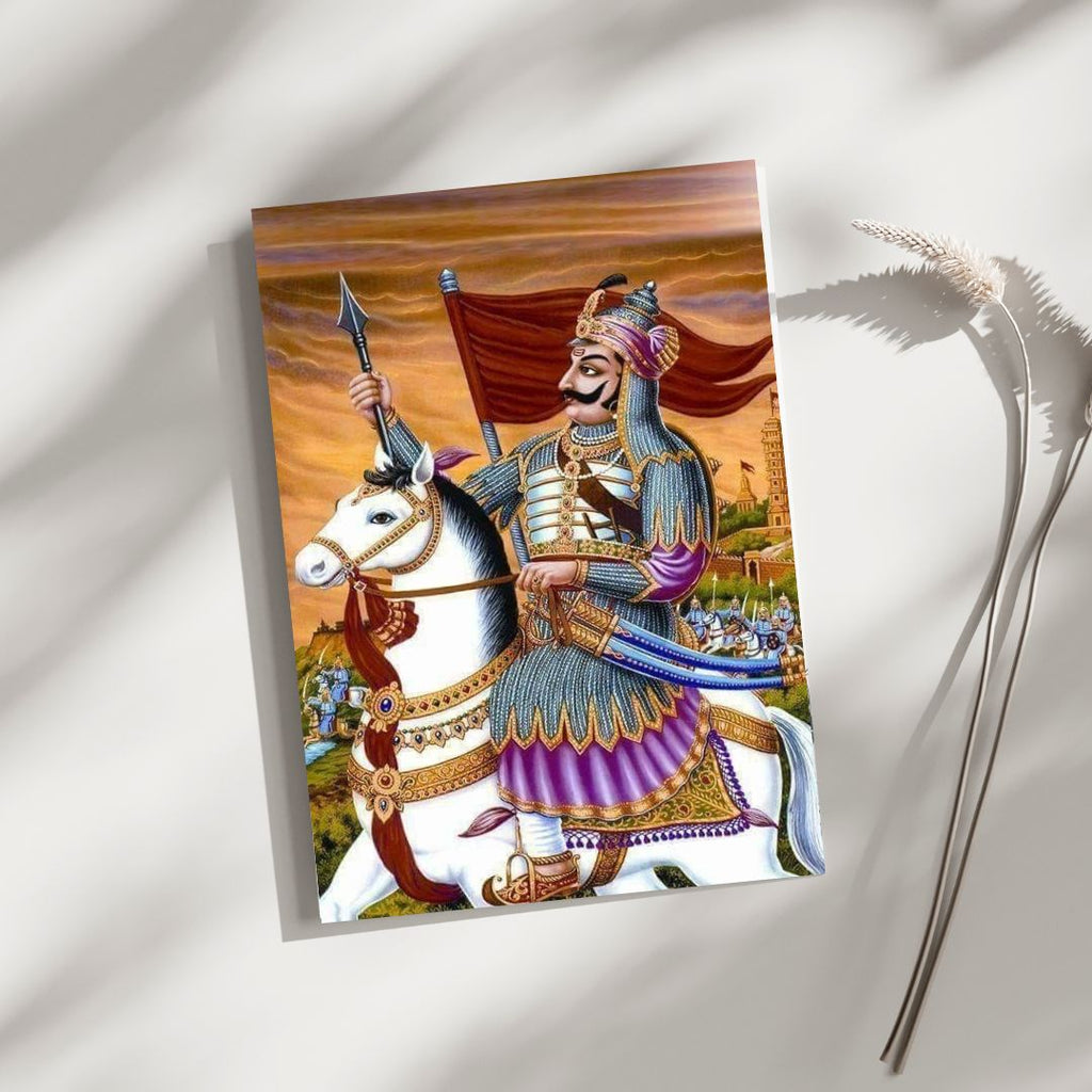 Dekozi Maharana Pratap Wall Art – Symbol of Courage, Pride & Royal Legacy