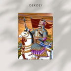 Dekozi Maharana Pratap Wall Art – Symbol of Courage, Pride & Royal Legacy