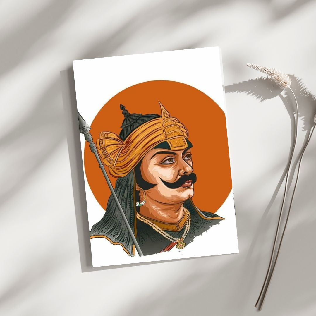 Dekozi Maharana Pratap Wall Art – Symbol of Courage, Pride & Royal Legacy