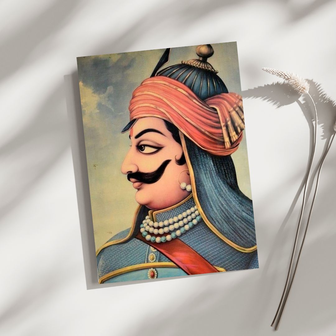 Dekozi Maharana Pratap Wall Art – Symbol of Courage, Pride & Royal Legacy