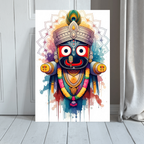 Dekozi Divine Jagannath Ji Wall Art – Symbol of Faith, Protection & Eternal Blessings