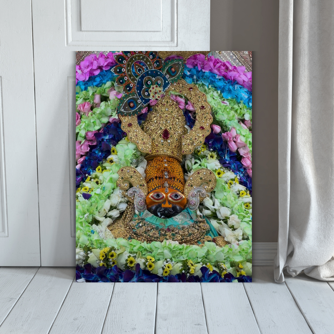 Divine KHATU SHYAM JI Wall Art – Symbol of Faith, Protection & Eternal Blessings