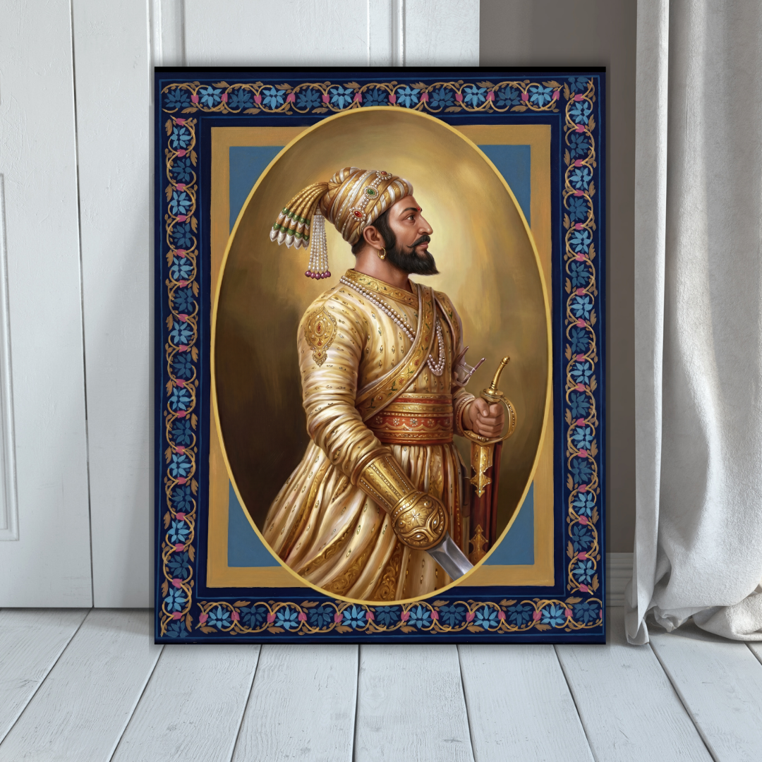 Dekozi Chhatrapati Shivaji Maharaj Wall Art – Symbol of Valor, Leadership & Swarajya