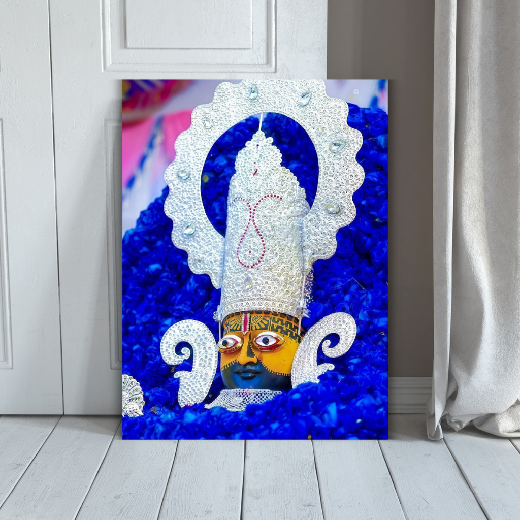 Dekozi Divine Khatu Shyam Ji Wall Art – Symbol of Faith, Protection & Eternal Blessings