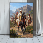 Dekozi Chhatrapati Shivaji Maharaj Wall Art – Symbol of Valor, Leadership & Swarajya