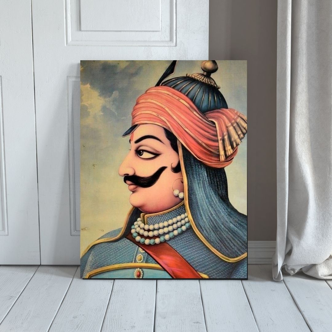 Dekozi Maharana Pratap Wall Art – Symbol of Courage, Pride & Royal Legacy