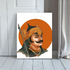 Dekozi Maharana Pratap Wall Art – Symbol of Courage, Pride & Royal Legacy