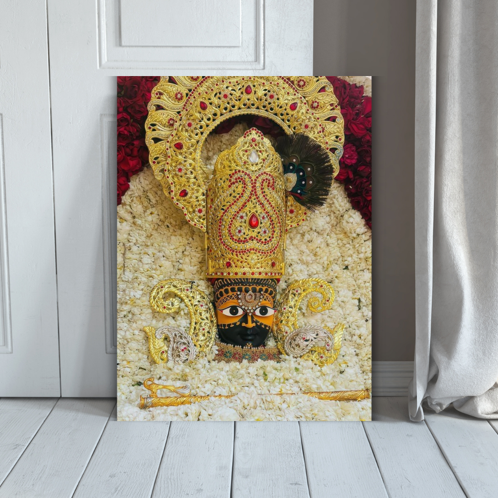 Dekozi Khatu Shyam Ji Wall Art – Symbol of Faith, Devotion & Divine Blessings