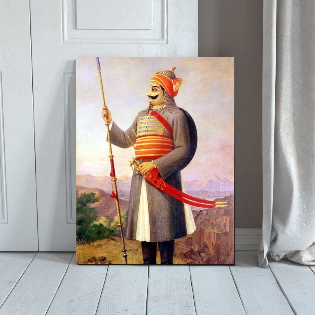 Dekozi Maharana Pratap Wall Art – Symbol of Courage, Pride & Royal Legacy