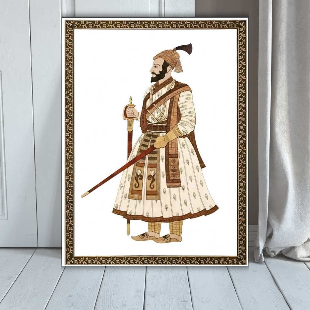 Dekozi Chhatrapati Shivaji Maharaj Wall Art – Symbol of Valor, Leadership & Swarajya
