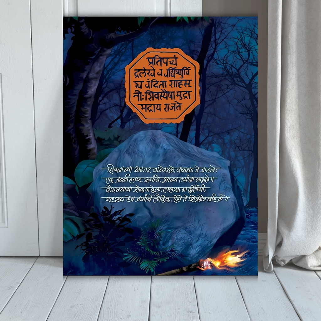 Dekozi Chhatrapati Shivaji Maharaj Wall Art – Symbol of Valor, Leadership & Swarajya