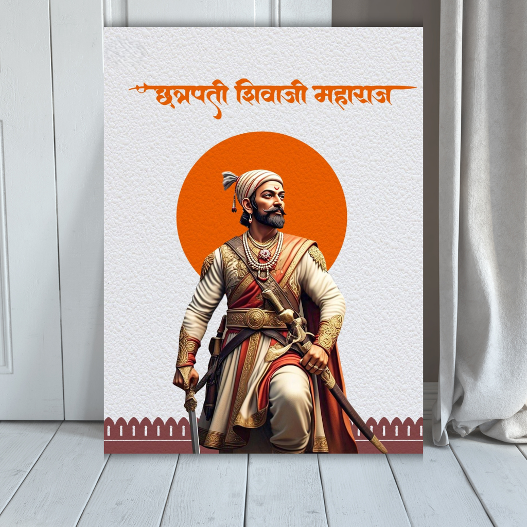 Dekozi Chhatrapati Shivaji Maharaj Wall Art – Symbol of Valor, Leadership & Swarajya