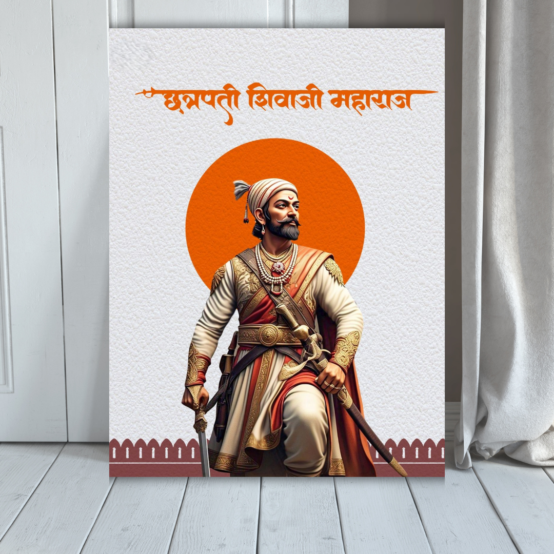 Dekozi Chhatrapati Shivaji Maharaj Wall Art – Symbol of Valor, Leadership & Swarajya