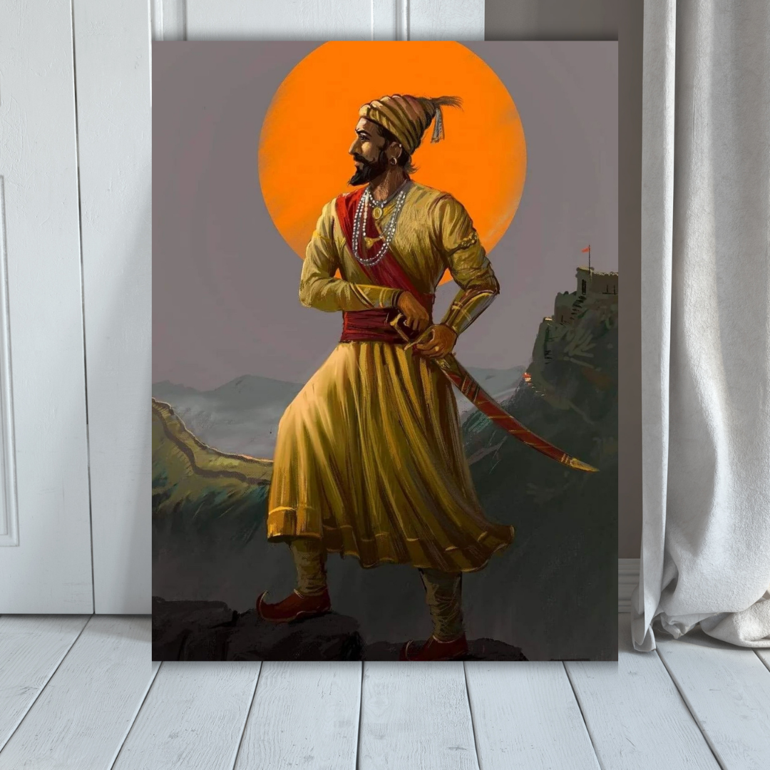 Dekozi Chhatrapati Shivaji Maharaj Wall Art – Symbol of Valor, Leadership & Swarajya