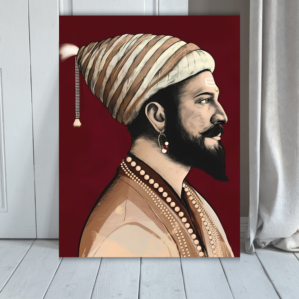 Dekozi Chhatrapati Shivaji Maharaj Wall Art – Symbol of Valor, Leadership & Swarajya