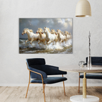 Seven Horses Vastu Photo Wall Art