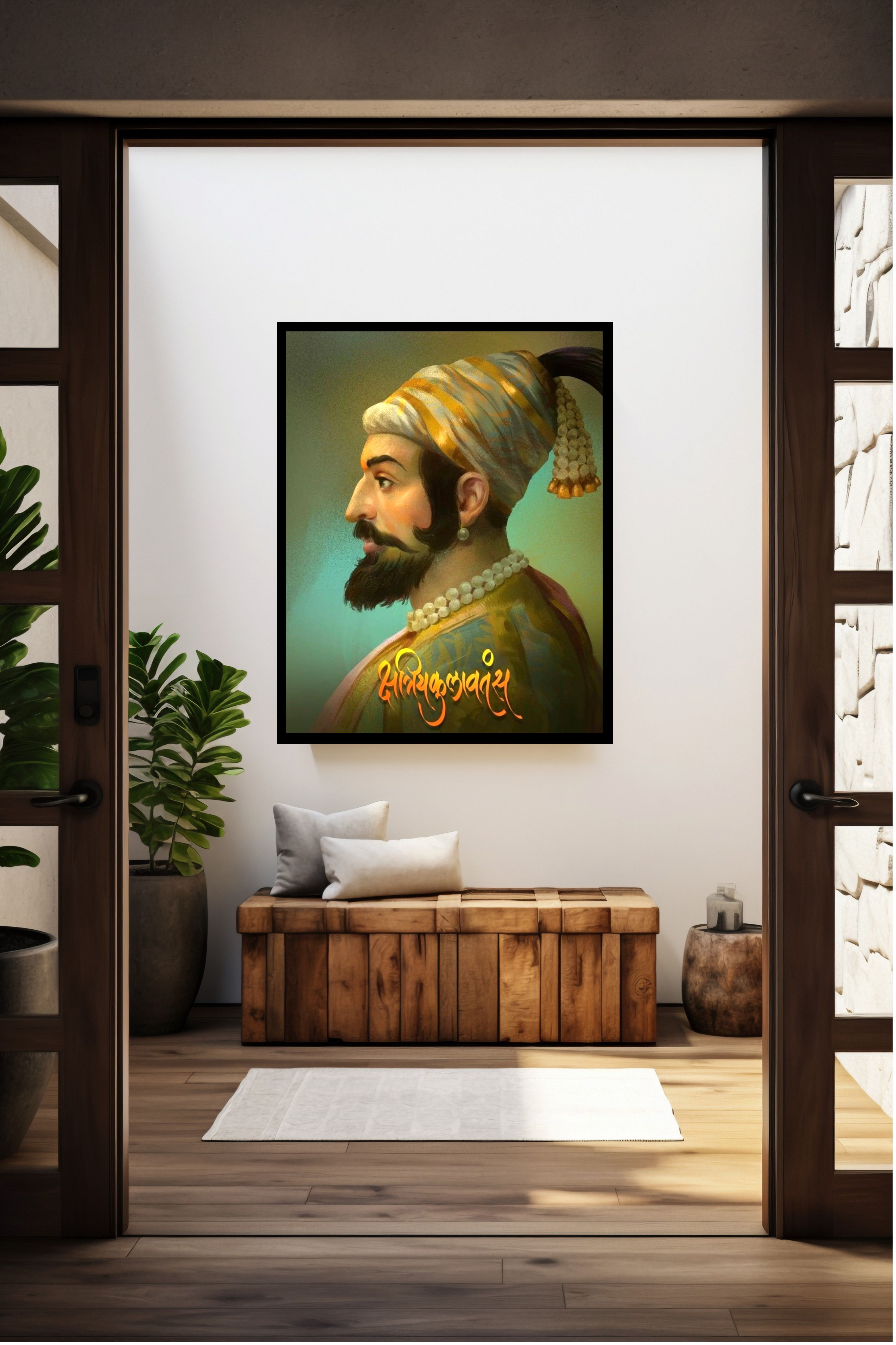 Dekozi Chhatrapati Shivaji Maharaj Wall Art – Symbol of Valor, Leadership & Swarajya