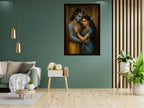 Dekozi Krishna Wall Art – Divine Portrait | Framed Canvas & Photo Print for Spiritual Home & Office Decor