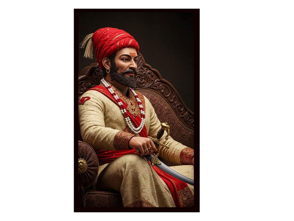 Dekozi Chhatrapati Shivaji Maharaj Wall Art – Symbol of Valor, Leadership & Swarajya