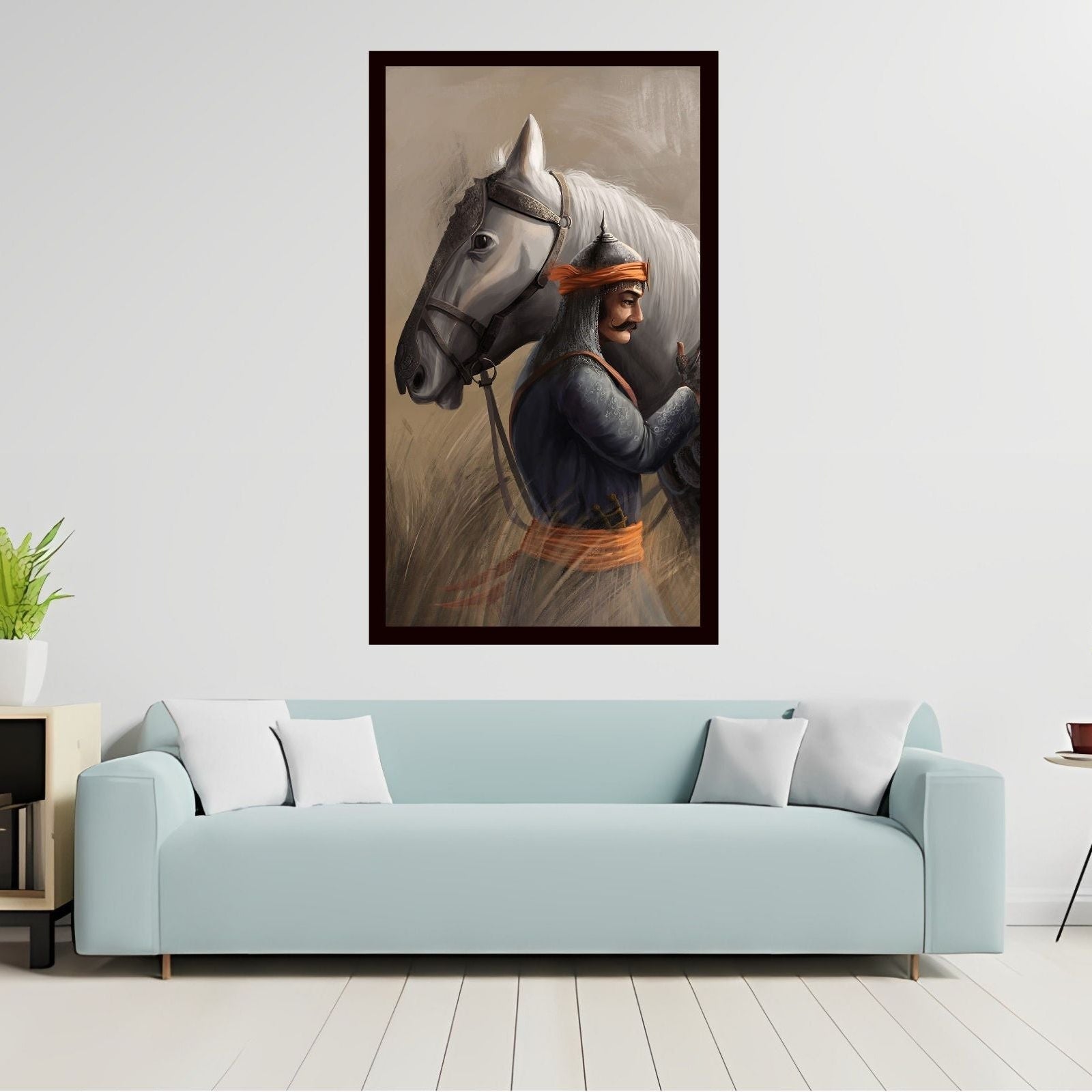 Dekozi Maharana Pratap Wall Art – Symbol of Courage, Pride & Royal Legacy