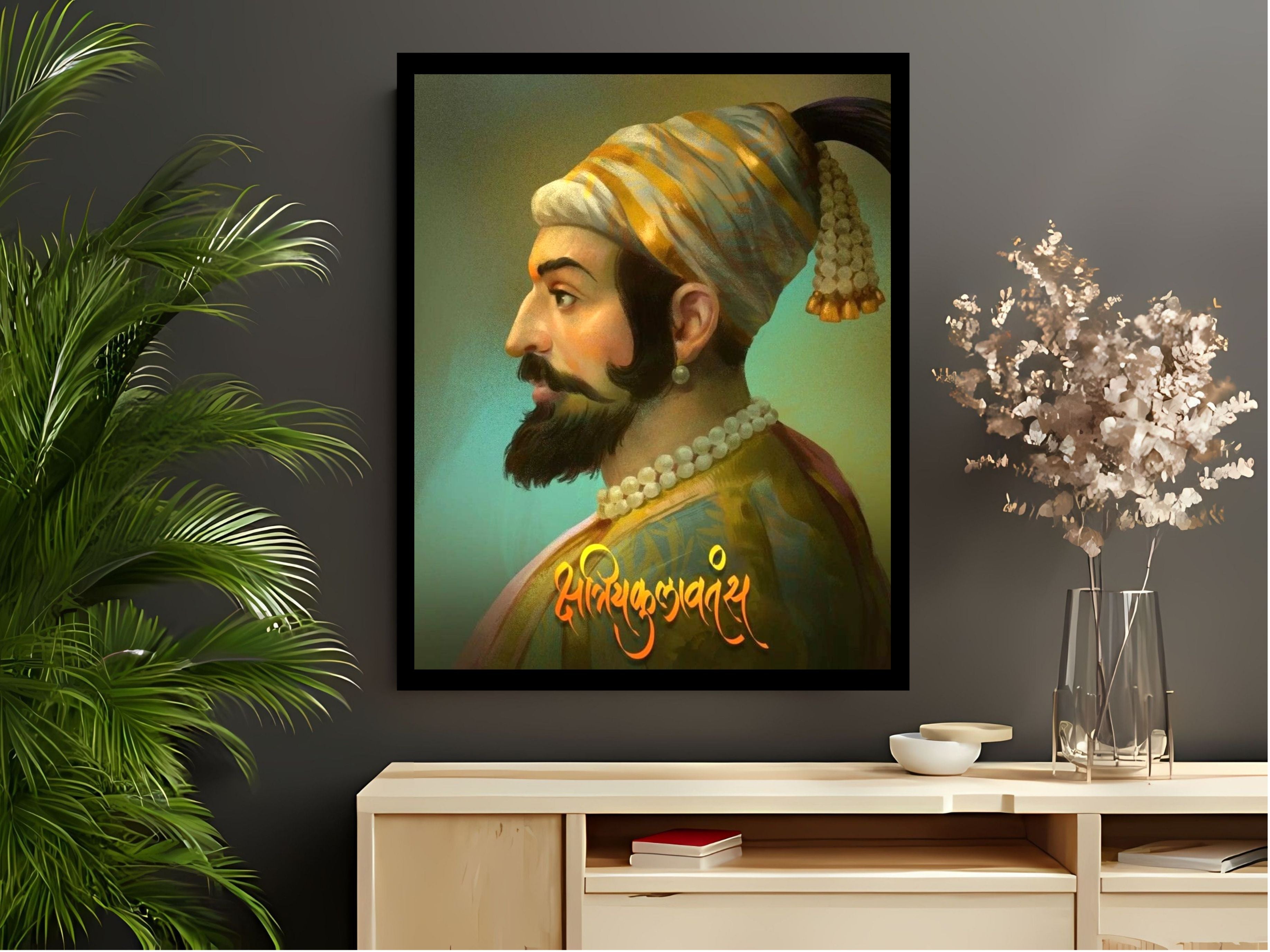 Dekozi Chhatrapati Shivaji Maharaj Wall Art – Symbol of Valor, Leadership & Swarajya