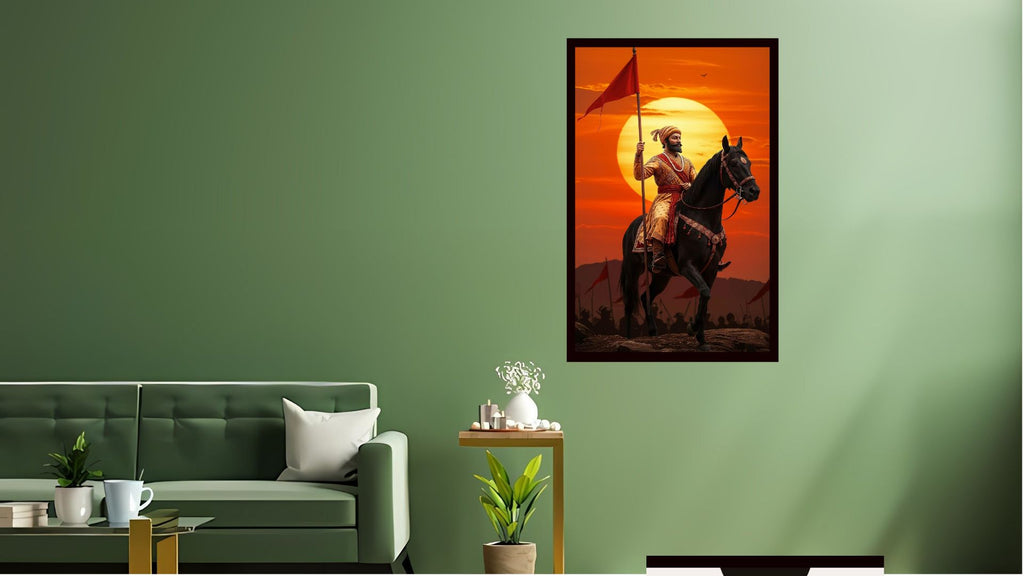 Dekozi Chhatrapati Shivaji Maharaj Wall Art – Symbol of Valor, Leadership & Swarajya