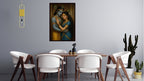 Dekozi Krishna Wall Art – Divine Portrait | Framed Canvas & Photo Print for Spiritual Home & Office Decor