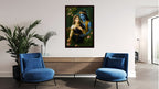 Dekozi Krishna Wall Art – Divine Portrait | Framed Canvas & Photo Print for Spiritual Home & Office Decor