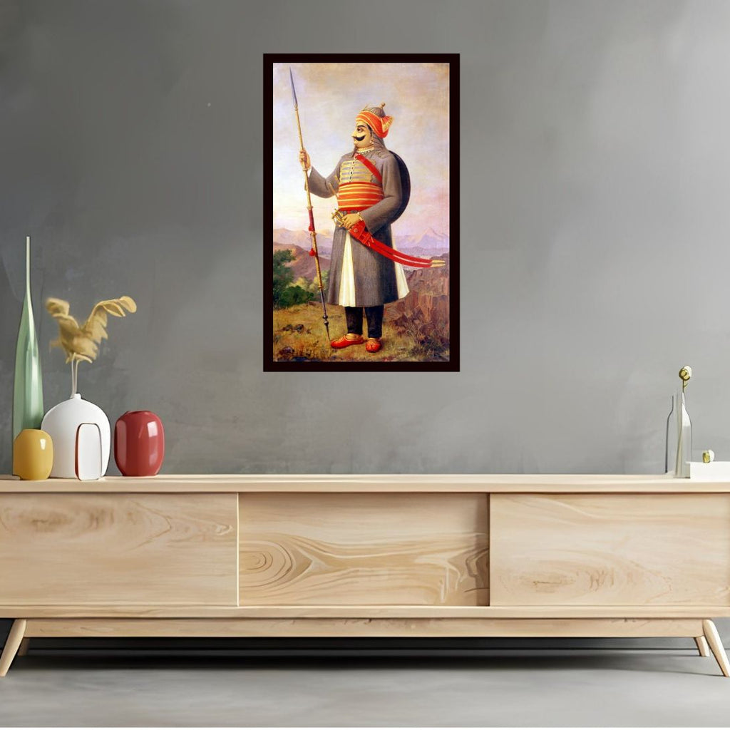 Dekozi Maharana Pratap Wall Art – Symbol of Courage, Pride & Royal Legacy