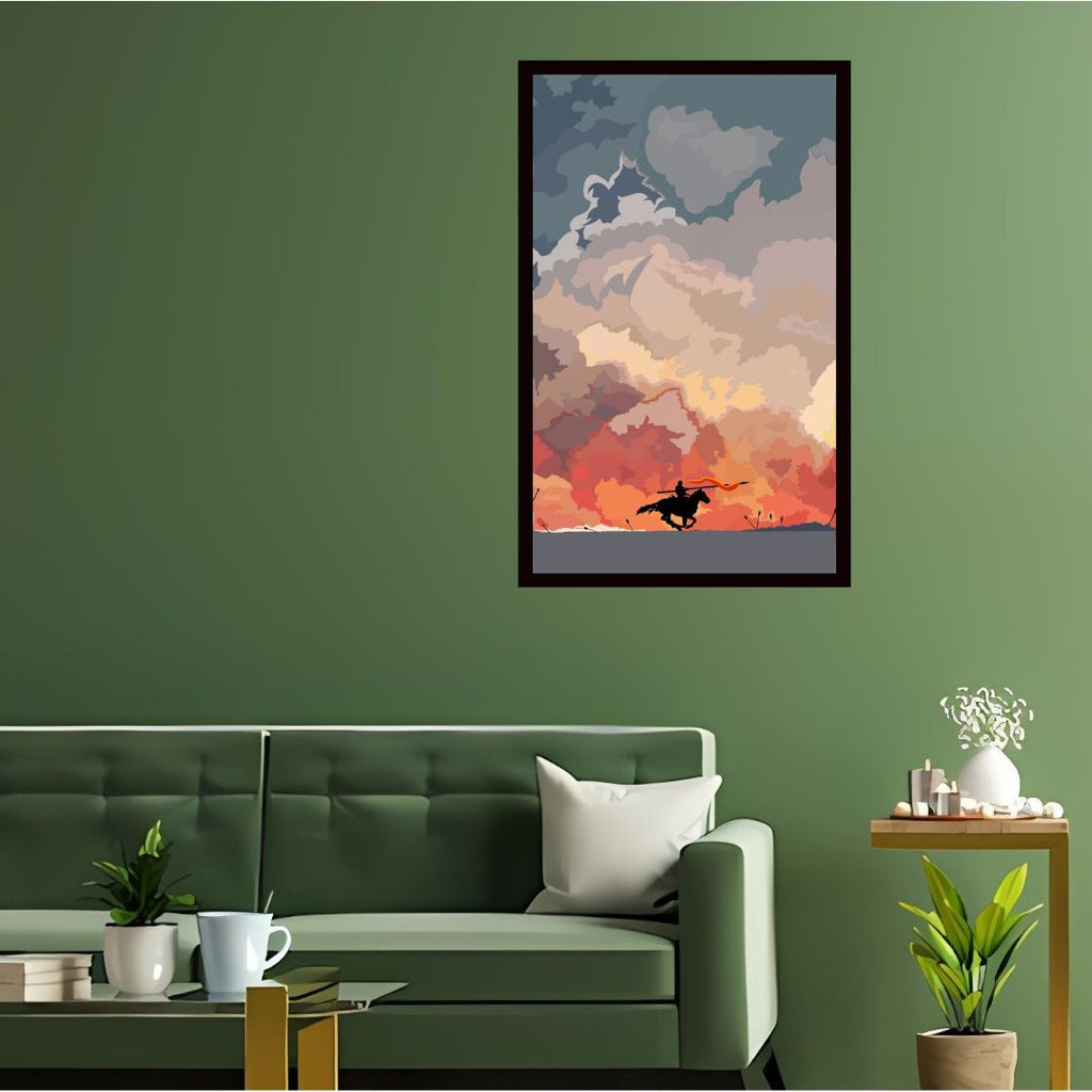 Dekozi Maharana Pratap Wall Art – Symbol of Courage, Pride & Royal Legacy